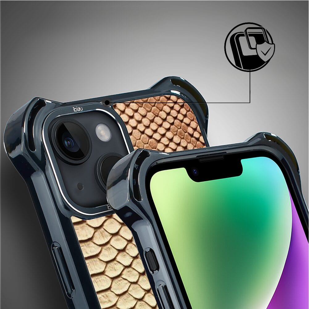 Etui do iPhone 14 Plus IBIZU DropGuard Ultra z MagSafe, Zew Natury, Wąż - obrazek 3
