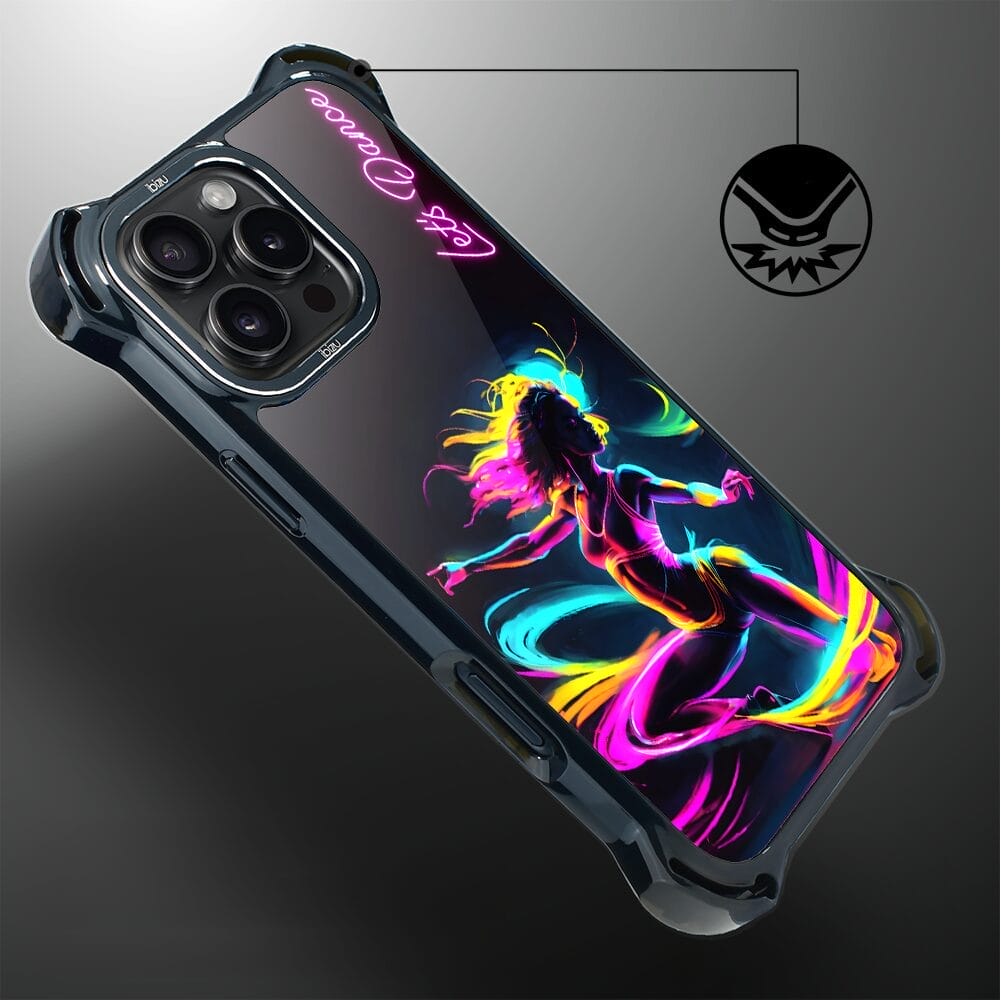 Etui do iPhone 16 Pro IBIZU DropGuard Ultra z MagSafe, #ElectroMove, Taneczny rytm - obrazek 6
