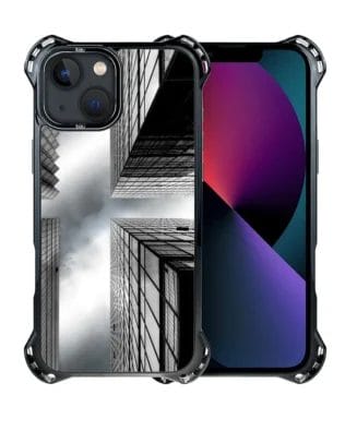 Etui do iPhone 13 IBIZU DropGuard Ultra z MagSafe, Noir City, Drapacze Chmur