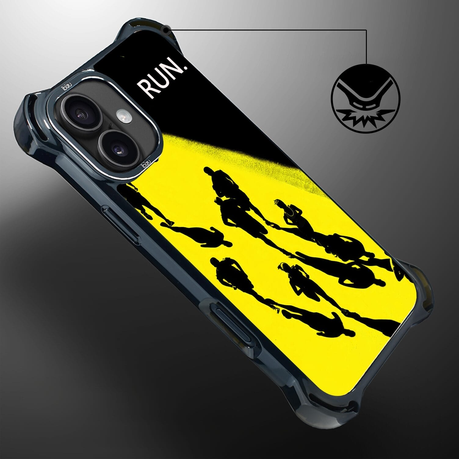 Etui do iPhone 16 Plus IBIZU DropGuard Ultra z MagSafe, #Move, Bieg Mistrzów - obrazek 6