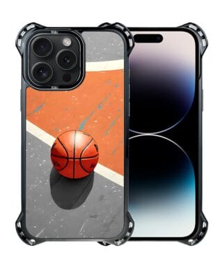 Etui do iPhone 14 Pro IBIZU DropGuard Ultra z MagSafe, #Move, Koszykówka