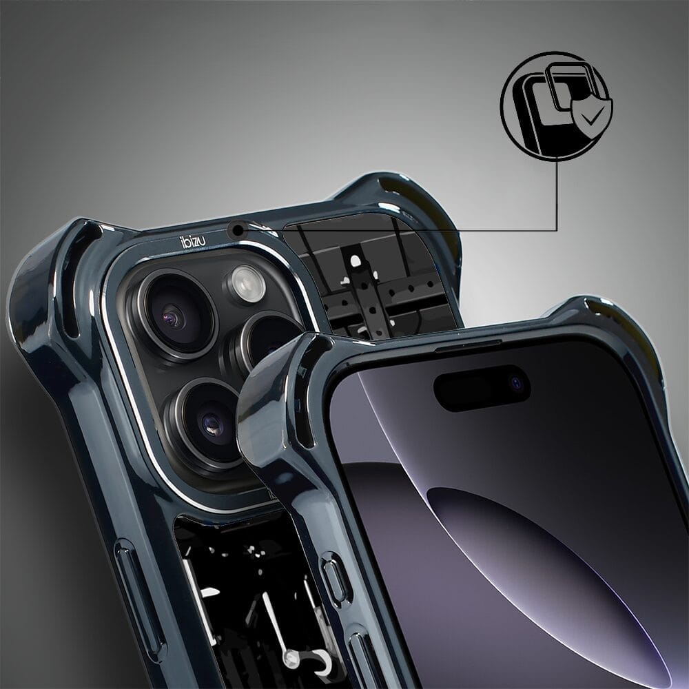 Etui do iPhone 16 Pro, Ibizu DropGuard Ultra z MagSafe, #Move, Stacja Żelazo - obrazek 6
