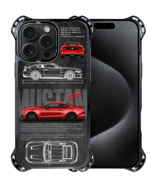 Etui do iPhone 15 Pro IBIZU DropGuard Ultra z MagSafe, TechDrive, GT V8 “Coyote”