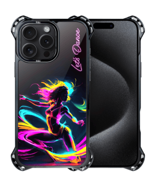Etui do iPhone 15 Pro IBIZU DropGuard Ultra z MagSafe, #ElectroMove, Taneczny rytm