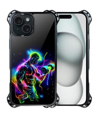 Etui do iPhone 15 Plus IBIZU DropGuard Ultra z MagSafe, #ElectroMove, Jest moc