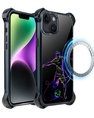 Etui do iPhone 14 IBIZU DropGuard Ultra z MagSafe, #ElectroMove, Moc football’u