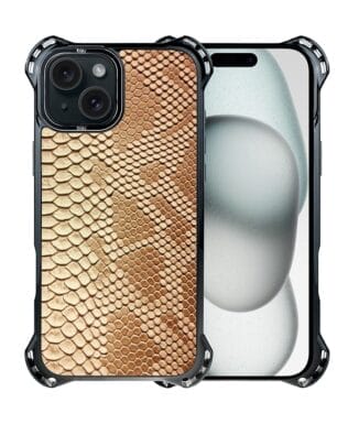 Etui do iPhone 15 Plus IBIZU DropGuard Ultra z MagSafe, Zew Natury, Wąż