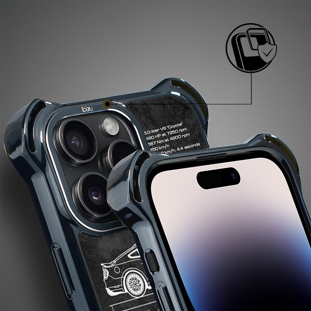 Etui do iPhone 14 Pro Max IBIZU DropGuard Ultra z MagSafe, TechDrive, GT V8 “Coyote” - obrazek 5