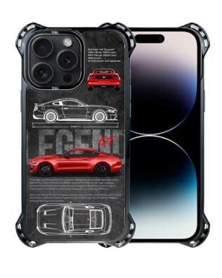 Etui do iPhone 14 Pro Max IBIZU DropGuard Ultra z MagSafe, TechDrive, GT V8 “Coyote”