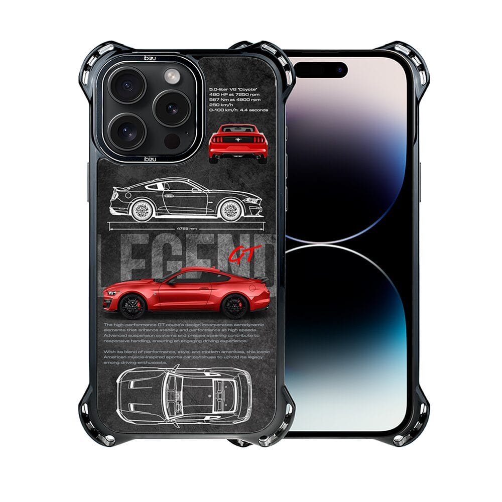 Etui do iPhone 14 Pro Max IBIZU DropGuard Ultra z MagSafe, TechDrive, GT V8 “Coyote” - obrazek 2