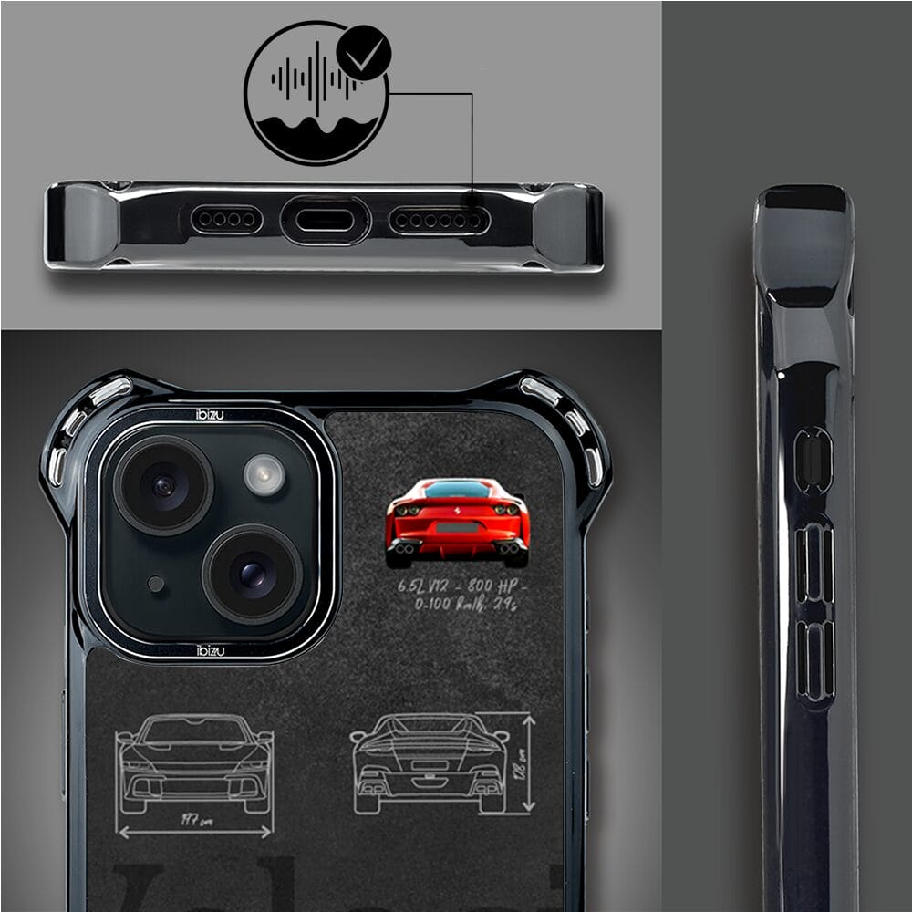 Etui do iPhone 15 IBIZU DropGuard Ultra z MagSafe, TechDrive, 812 Superfast - obrazek 6