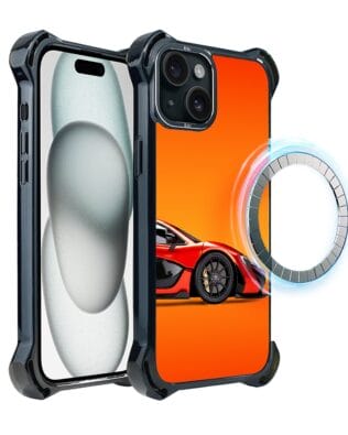 Etui do iPhone 15 IBIZU DropGuard Ultra z MagSafe, TechDrive, P1