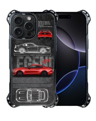 Etui do iPhone 16 Pro IBIZU DropGuard Ultra z MagSafe, TechDrive, GT V8 “Coyote”