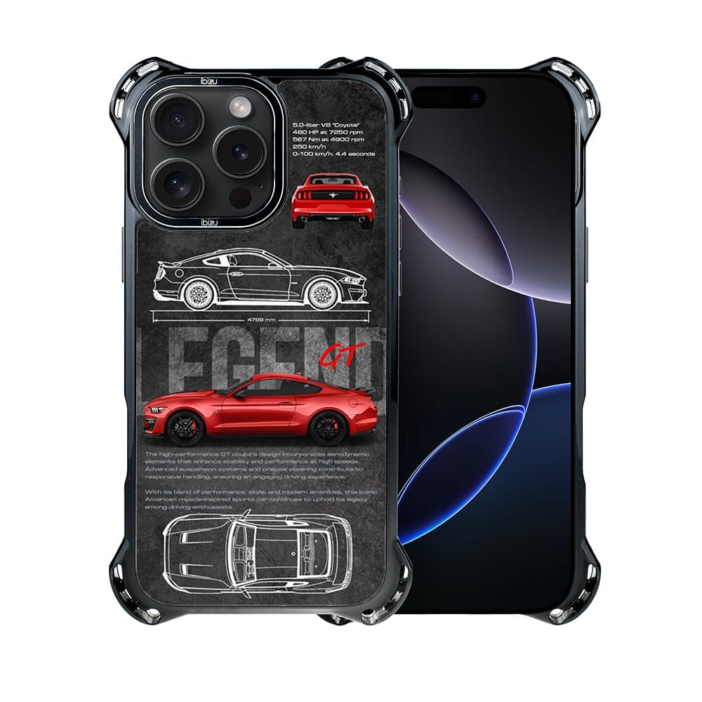 Etui do iPhone 16 Pro Max IBIZU DropGuard Ultra z MagSafe, TechDrive, GT V8 “Coyote” - obrazek 2