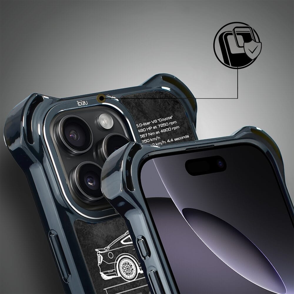 Etui do iPhone 16 Pro Max IBIZU DropGuard Ultra z MagSafe, TechDrive, GT V8 “Coyote” - obrazek 5