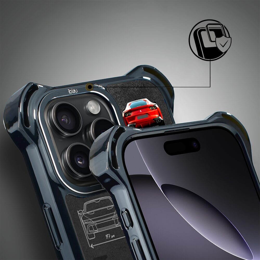 Etui do iPhone 16 Pro IBIZU DropGuard Ultra z MagSafe, TechDrive, 812 Superfast - obrazek 5