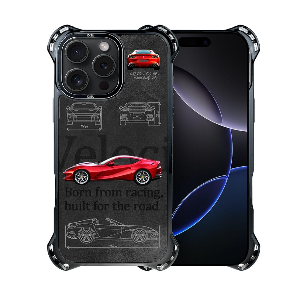 Etui do iPhone 16 Pro IBIZU DropGuard Ultra z MagSafe, TechDrive, 812 Superfast - obrazek 2