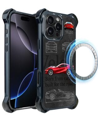 Etui do iPhone 16 Pro IBIZU DropGuard Ultra z MagSafe, TechDrive, 812 Superfast
