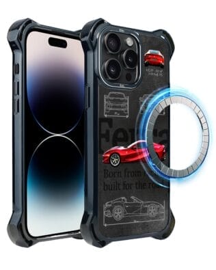 Etui do iPhone 14 Pro Max IBIZU DropGuard Ultra z MagSafe, TechDrive, 812 Superfast