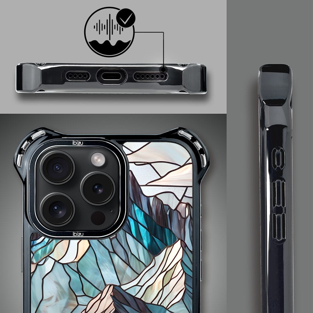 Etui do iPhone 15 Pro IBIZU DropGuard Ultra z MagSafe, Barwy Szkła, Górski Potok - obrazek 6
