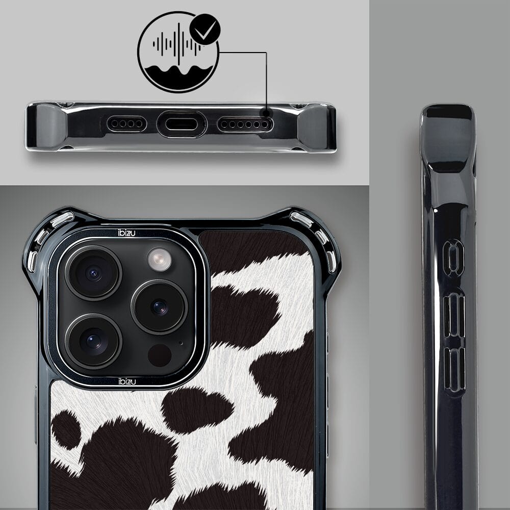 Etui do iPhone 15 Pro Max IBIZU DropGuard Ultra z MagSafe, Zew Natury, Polska krowa - obrazek 6