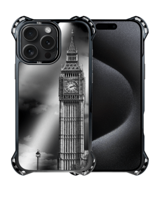 Etui do iPhone 15 Pro IBIZU DropGuard Ultra z MagSafe, Noir City, Big Ben