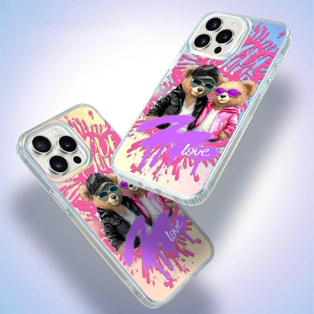 Etui do iPhone 14 Pro IBIZU California Sunset z MagSafe, zmieniające kolor, Couple in Love, zakochana para - obrazek 4