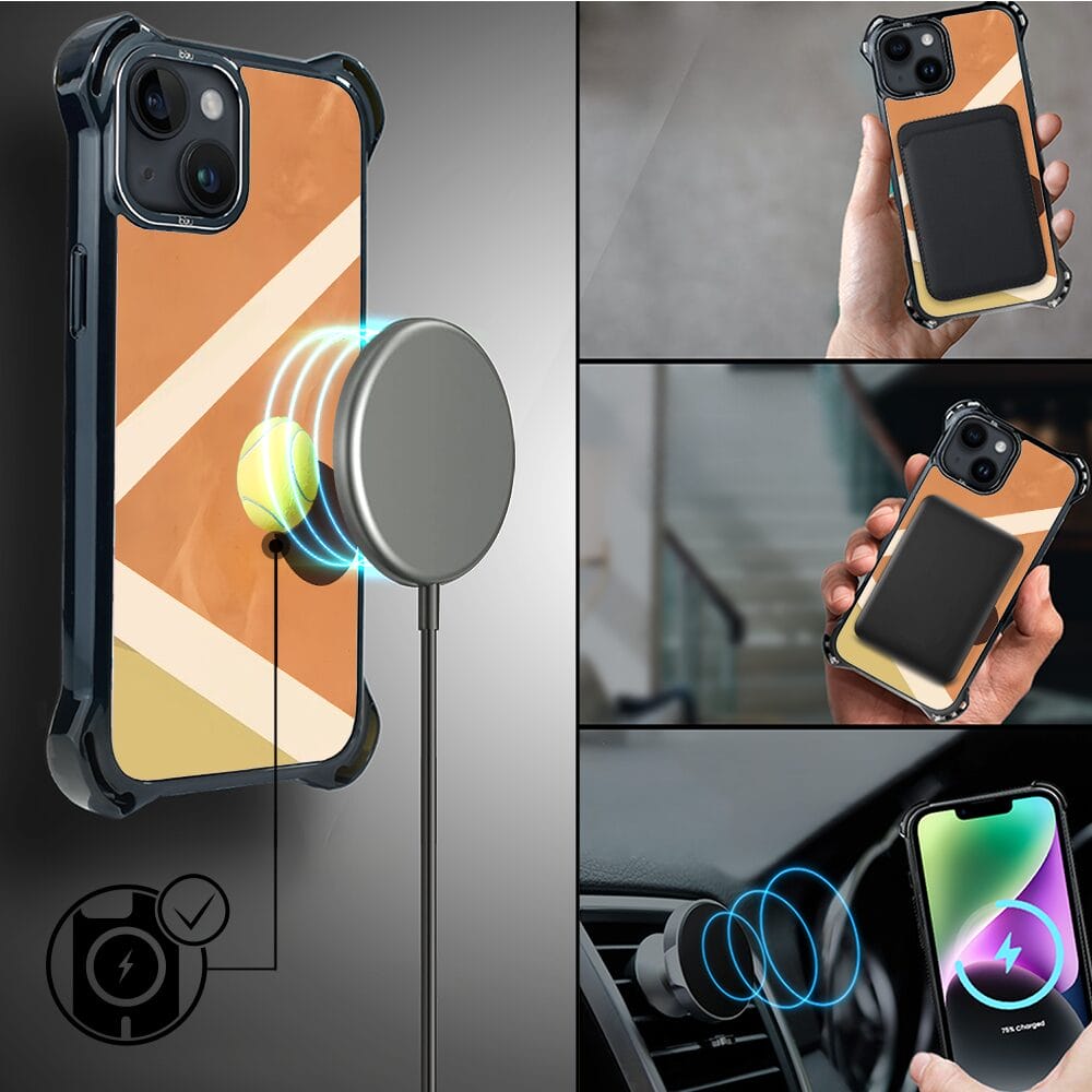 Etui do iPhone 14 IBIZU DropGuard Ultra z MagSafe, #Move, Tenis - obrazek 8