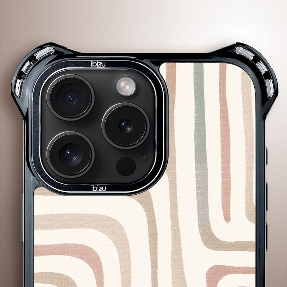 Etui do iPhone 14 Pro Max IBIZU DropGuard Ultra z MagSafe, Boho, Piaskowy labirynt - obrazek 5