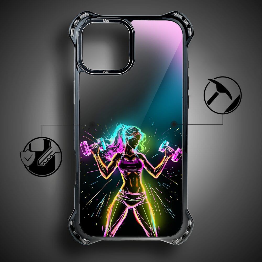 Etui do iPhone 13 IBIZU DropGuard Ultra z MagSafe, #ElectroMove, Wibracja fitness - obrazek 7