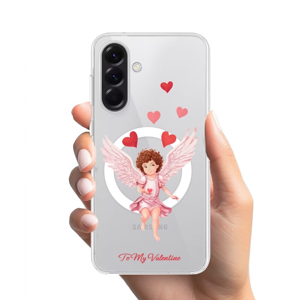 Etui do Samsung Galaxy A56 5G z MagSafe przeźroczyste, silikonowe Flexi, kupidyn - obrazek 2