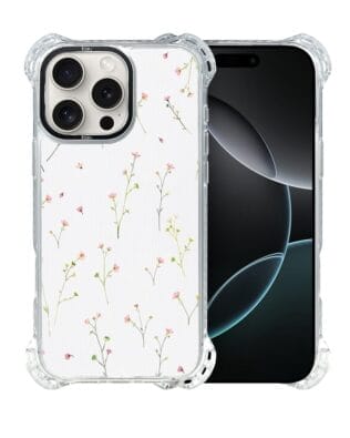 Etui do iPhone 16 Pro Max IBIZU DropGuard Ultra z MagSafe, Pastel Bloom, Polna fantazja