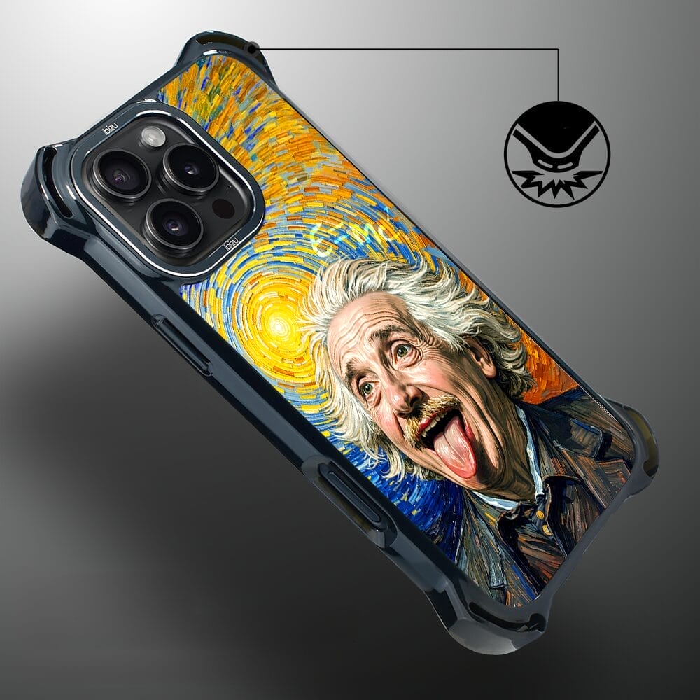 Etui do iPhone 16 Pro IBIZU DropGuard Ultra z MagSafe, Einstein - obrazek 7