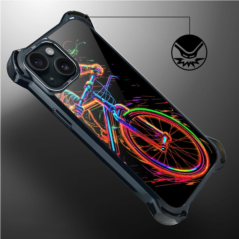 Etui do iPhone 15 Plus IBIZU DropGuard Ultra z MagSafe, #ElectroMove, Rowerowa wibracja - obrazek 4