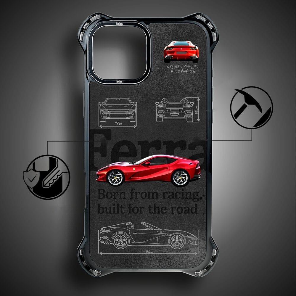 Etui do iPhone 15 IBIZU DropGuard Ultra z MagSafe, TechDrive, 812 Superfast - obrazek 7