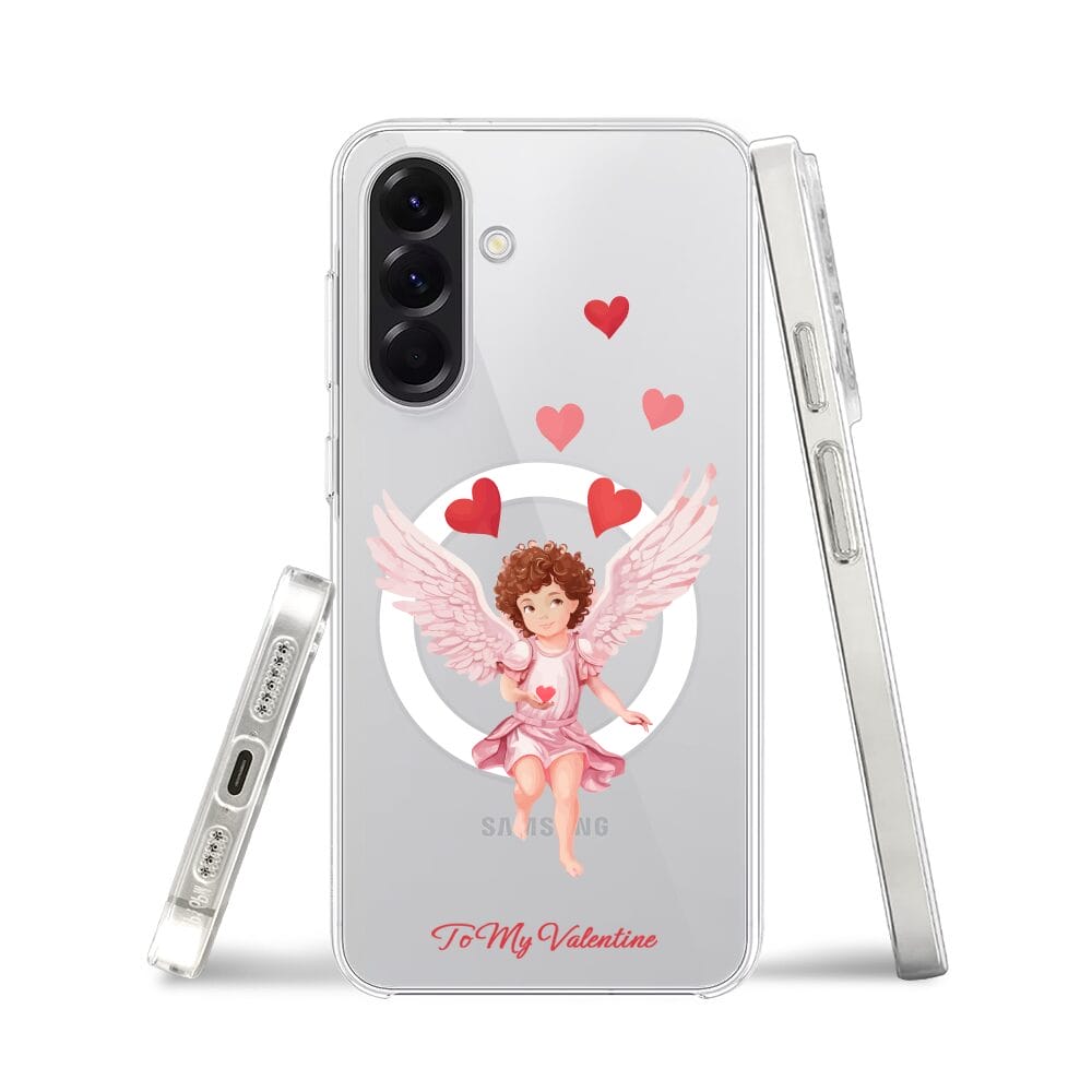 Etui do Samsung Galaxy A56 5G z MagSafe przeźroczyste, silikonowe Flexi, kupidyn - obrazek 3