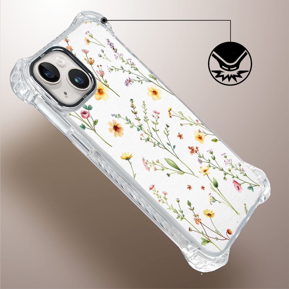 Etui iPhone 14 Plus IBIZU DropGuard Ultra z MagSafe, Pastel Bloom, Letni bukiet - obrazek 5