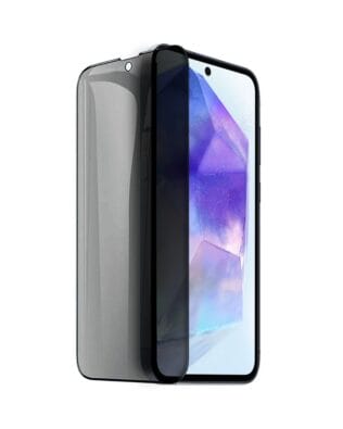 Szkło prywatyzujące z czarną ramką do Samsung Galaxy A55 5G