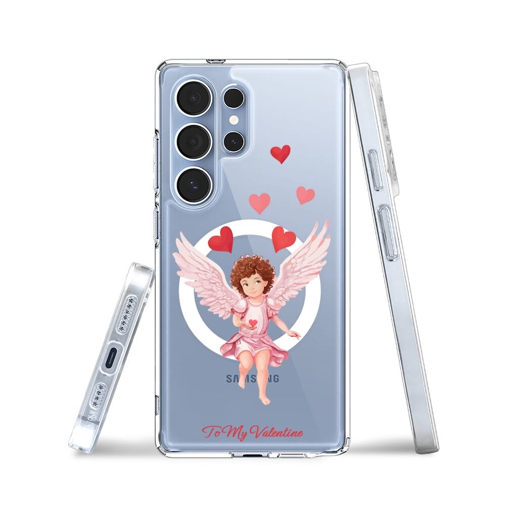 Etui do Samsung Galaxy S25 Ultra z MagSafe przeźroczyste, silikonowe Flexi, kupidyn - obrazek 3