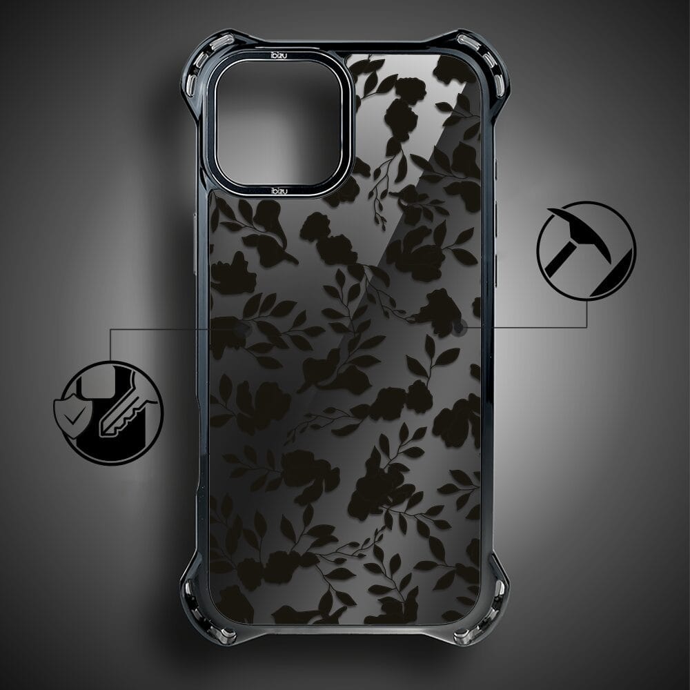 Etui do iPhone 15 IBIZU DropGuard Ultra z MagSafe, Midnight, Cienie liści - obrazek 7