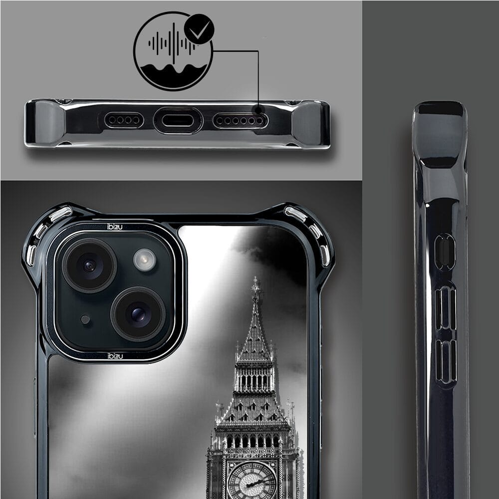 Etui do iPhone 15 Plus IBIZU DropGuard Ultra z MagSafe, Noir City, Big Ben - obrazek 6