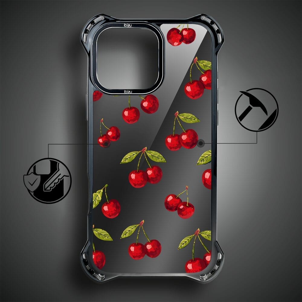 Etui do iPhone 16 Pro IBIZU DropGuard Ultra z MagSafe, Midnight, Wiśniowa Noc - obrazek 7