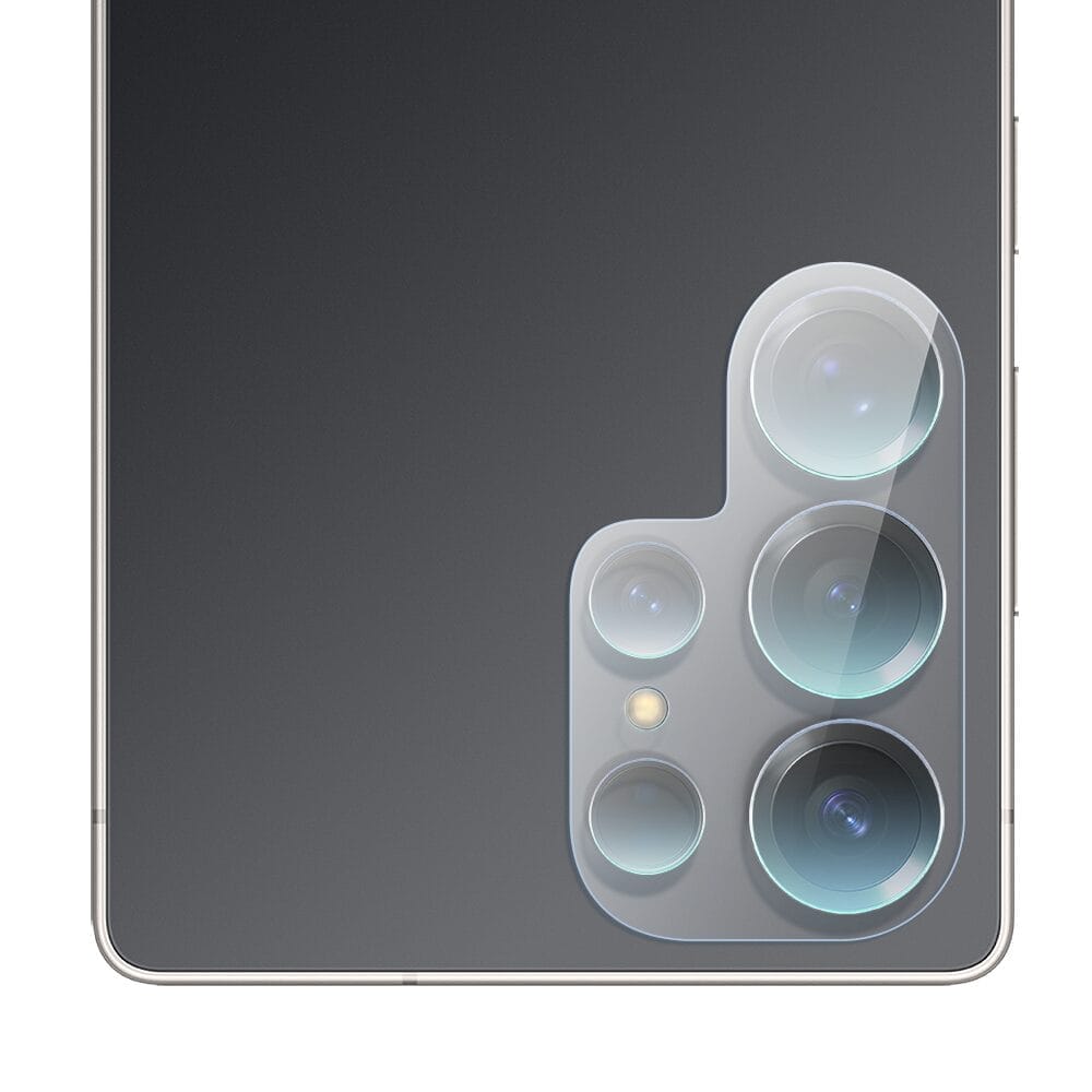 Osłona ze szkła hartowanego 9H na cały aparat, kamerę do Samsung Galaxy S25 Ultra, przeźroczysta - obrazek 4