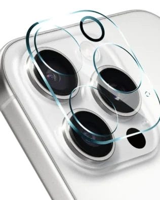 Osłona ze szkła hartowanego 9H na cały aparat, kamerę do iPhone 16 Pro, przeźroczyste