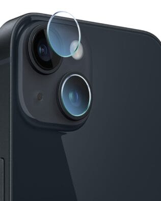 Osłona hybrydowa na aparat, kamerę do iPhone 14 Plus, przeźroczysta