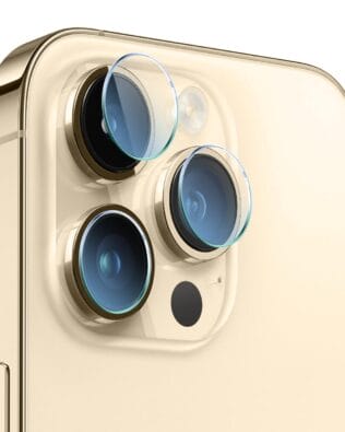 Osłona hybrydowa na aparat, kamerę do iPhone 13 Pro, przeźroczysta