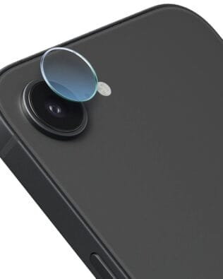 Osłona hybrydowa na aparat, kamerę do iPhone 16e, przeźroczysta