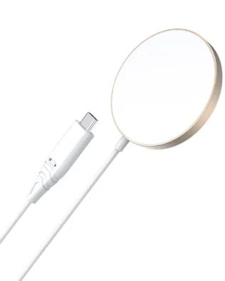 Bezprzewodowa ładowarka magnetyczna 15W MagSafe do iPhone 12/13/14/15/16, złota