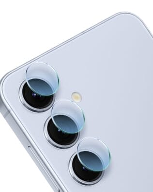 Osłona hybrydowa na aparat, kamerę do Samsung Galaxy S24, przeźroczysta