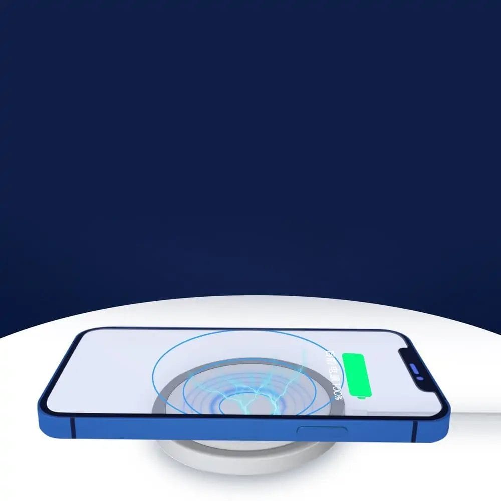 Ładowarka magnetyczna do technologii MagSafe, Qi 15W, biała - obrazek 3